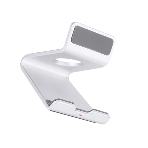 PEPLAYTAL 1Pc Handyhalter Halterungen Handys Handys Handyhalter Handyständer Handyständerhalter Handyhalter Kompakter Telefonständer Aluminiumlegierung Silber von PEPLAYTAL
