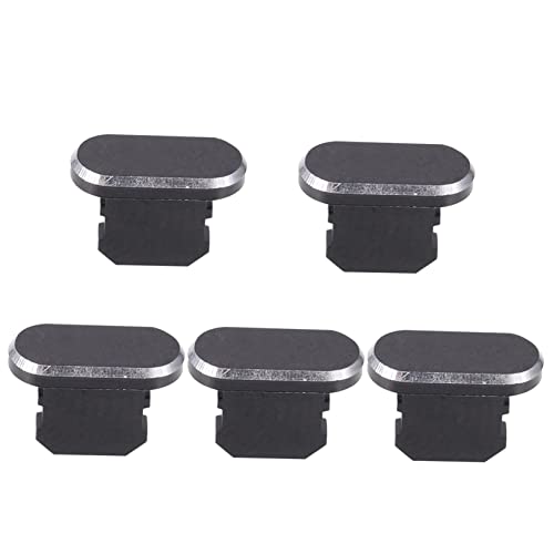 PEPLAYTAL 5 Stück Staubstopfen Staubstecker Spatter-Proof Staubstecker Professioneller Staubstecker Abdeckung Hafen Filter Ladeanschlussstecker Stopper Aluminiumlegierung Black PEPLAYTAL 5 Stück Staubstopfen Staubstecker Spatter-Proof Staubstecker Professioneller Staubstecker Abdeckung Hafen Filter Ladeanschlussstecker Stopper Aluminiumlegierung Black von PEPLAYTAL