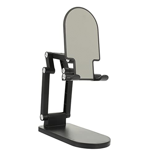 PEPLAYTAL Handyhalter Telefonhalter Stand Stativ Für Telefon Slot Falten Mobile Mobiltelefonständer Tablette Faltbar Halterung Für Tablet-ständer Mobiltelefonunterstützung Black Abs von PEPLAYTAL