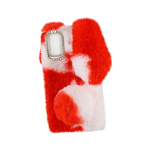 PEPLAYTAL Plüsch-telefonabdeckung Fell Griff Handyhülle Mit Riemen Hülse Handytasche Handy Abdeckung Dekorative Handyhülle Telefon Weichere Hülle Smartphone-hülle Rot PEPLAYTAL Plüsch-telefonabdeckung Fell Griff Handyhülle Mit Riemen Hülse Handytasche Handy Abdeckung Dekorative Handyhülle Telefon Weichere Hülle Smartphone-hülle Rot von PEPLAYTAL