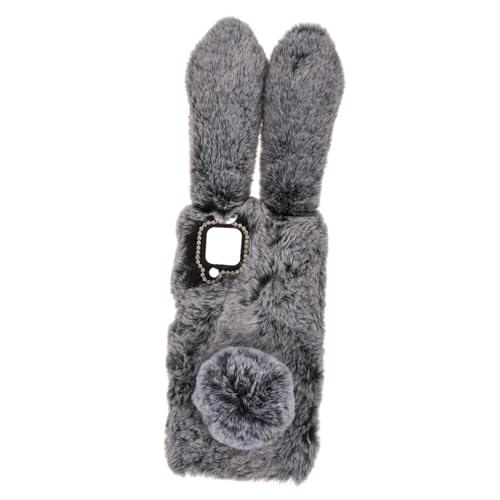 PEPLAYTAL Schutz Der Telefonabdeckung Flauschige Hülle Zelle Hase Fall Plüsch Handy Abdeckung Flauschige Handyhülle Cartoon-telefonschale Schützende Telefonhülle Smartphone-hülle Dark Grey PEPLAYTAL Schutz Der Telefonabdeckung Flauschige Hülle Zelle Hase Fall Plüsch Handy Abdeckung Flauschige Handyhülle Cartoon-telefonschale Schützende Telefonhülle Smartphone-hülle Dark Grey von PEPLAYTAL
