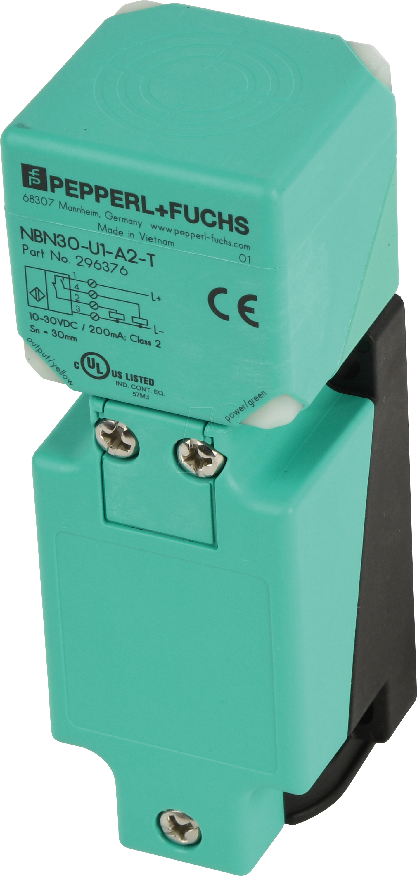 NBN30-U1-A2-T - induktiver Näherungssensor, 30 mm, PNP von PEPPERL+FUCHS