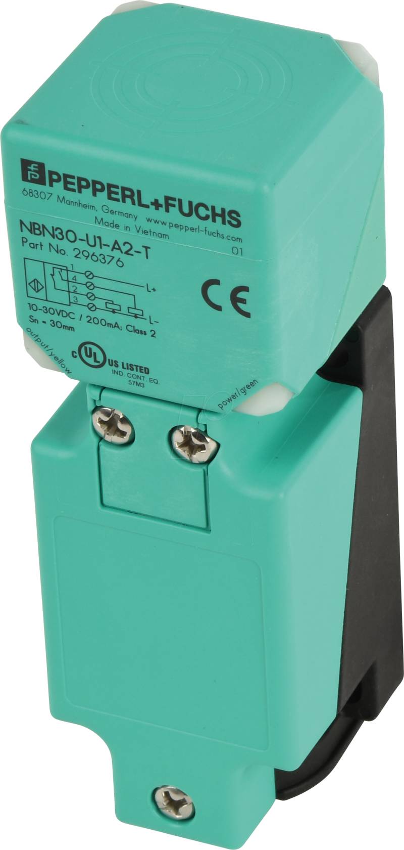 NBN30-U1-A2-T - induktiver Näherungssensor, 30 mm, PNP von PEPPERL+FUCHS