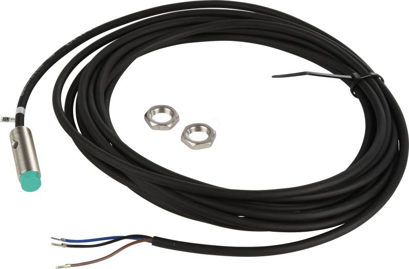 NJ412GM40E2-5M - induktiver Näherungssensor, 4 mm, PNP Schließer (NO) von PEPPERL+FUCHS