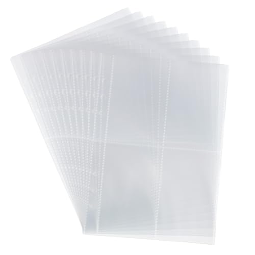 10 Blatt Foto-Taschenringe, Ordner, Album, Taschenhüllen, doppelseitig, Blattschutz, Fotopostkarten 10 Blatt Foto-Taschenringe, Ordner, Album, Taschenhüllen, doppelseitig, Blattschutz, Fotopostkarten von PEPWE