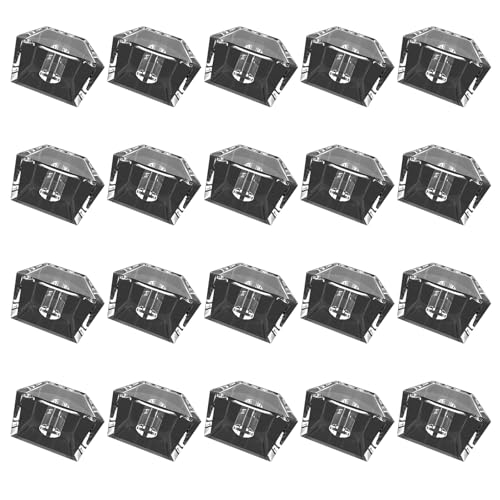 20Keys Original Höhe 1U 1X Transparente Kristallrohlinge Tastenkappen für MX-Switches Gaming-Tastaturen Spieleliebhaber von PEPWE