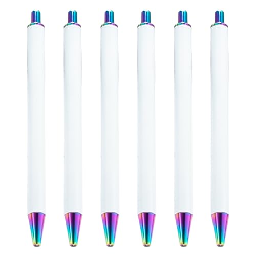 Druckkugelschreiber, Signierstift, Kugelschreiber, Business-Stift, Gäste-Anmeldestift, für Büro, 1,0 mm Spitze, 6 Stück Druckkugelschreiber, Signierstift, Kugelschreiber, Business-Stift, Gäste-Anmeldestift, für Büro, 1,0 mm Spitze, 6 Stück von PEPWE