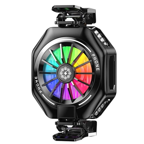 Handy-Heizkörper mit digitalem Display, Halbleiter-Kühlkörper mit Clip-Licht, geräuscharmes Kühlsystem Handy-Heizkörper mit digitalem Display, Halbleiter-Kühlkörper mit Clip-Licht, geräuscharmes Kühlsystem von PEPWE