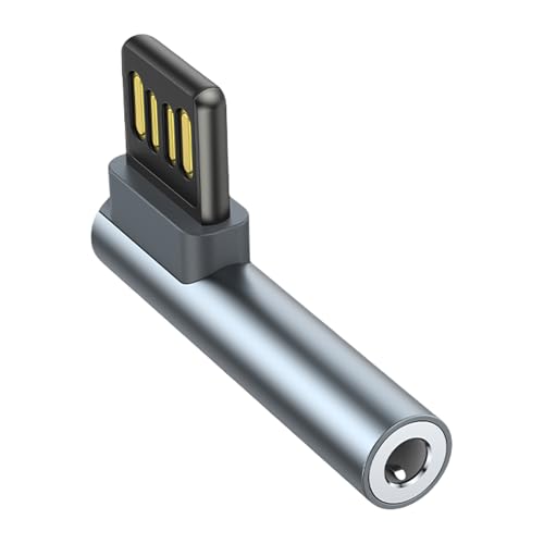 PEPWE Musikadapter, USB-Stecker auf 3,5-mm-TRRS-Buchse, Adapter für Sound, kompatibel mit Window-Betriebssystemen PEPWE Musikadapter, USB-Stecker auf 3,5-mm-TRRS-Buchse, Adapter für Sound, kompatibel mit Window-Betriebssystemen von PEPWE