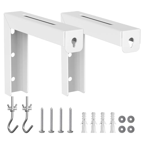 PEPWE Projektor-Leinwand L-Halterung Wandbehang verstellbare Verlängerung mit Haken Manuelle Wandhalterung Haken Hardware PEPWE Projektor-Leinwand L-Halterung Wandbehang verstellbare Verlängerung mit Haken Manuelle Wandhalterung Haken Hardware von PEPWE