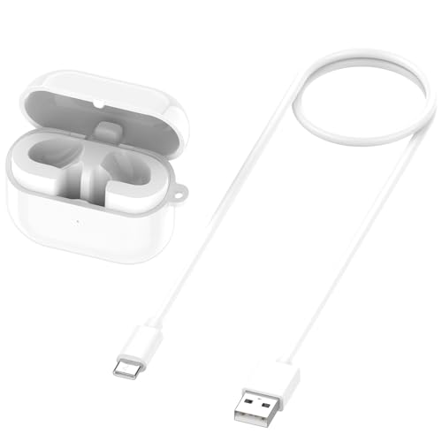PEPWE Tragbares Ladesteichergehäuse Mit LED Leistungsanzeigen Leichtes Design Für Buds 3 R530 GO Gerät Schutz von PEPWE