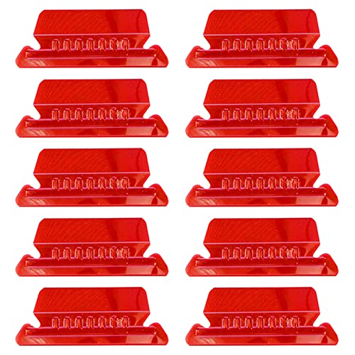 Set mit 10 Registerkarten für Hängemappen, transparent, farbige Hängeregistratur-Etiketten, 5,1 cm Registerkarten und Einsätze von PEPWE