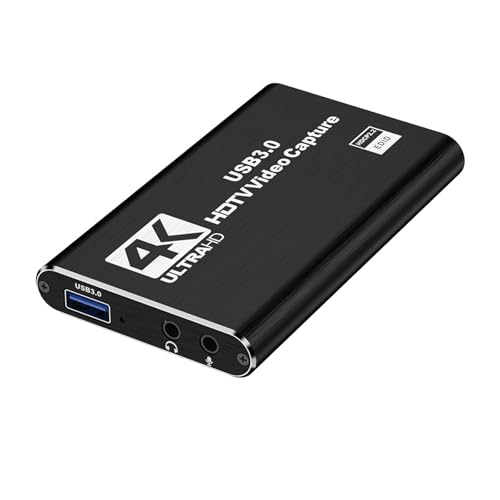 Videoaufnahmekarte, USB 3.0 auf HDTV, USB-Video-Aufnahmegerät, Konvertierung von digitalen Konvertern für PC, Laptop, Gaming Videoaufnahmekarte, USB 3.0 auf HDTV, USB-Video-Aufnahmegerät, Konvertierung von digitalen Konvertern für PC, Laptop, Gaming von PEPWE