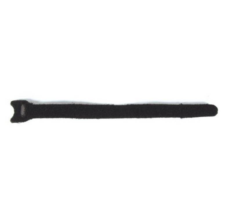 PEREL Kabelbinder KLETTKABELBINDER - SCHWARZ - 12.5 x 205 mm (10-tlg) (1-St) von PEREL