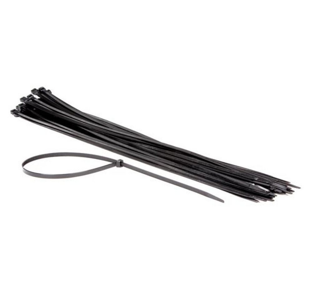 PEREL Kabelbinder NYLON-KABELBINDER-SET - 8.8 mm x 750 mm - SCHWARZ (50-tlg) (1-St) von PEREL