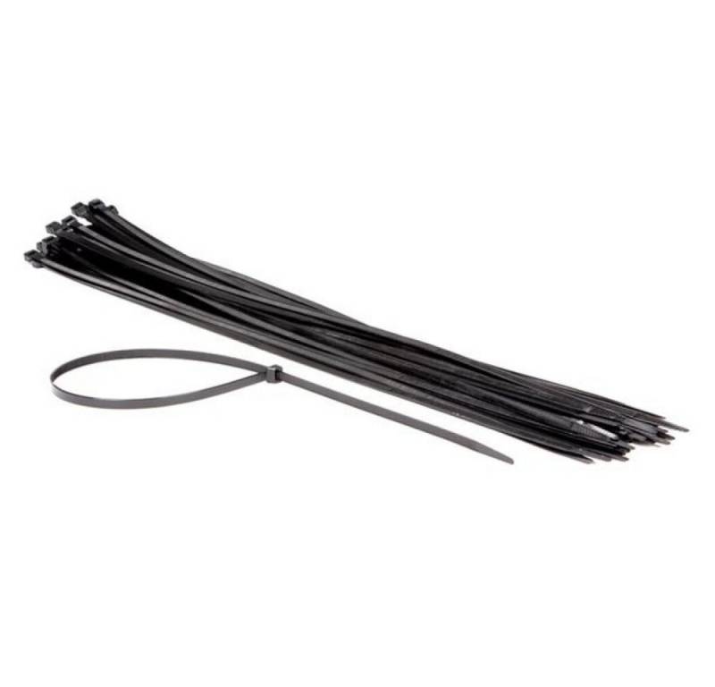 PEREL Kabelbinder NYLON-KABELBINDER-SET - 8.8 mm x 750 mm - SCHWARZ (50-tlg) (1-St) von PEREL