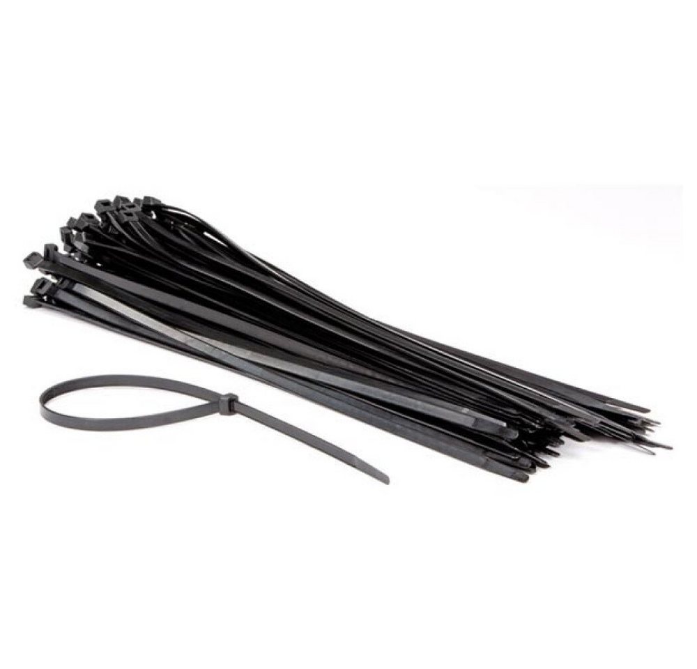 PEREL Kabelbinder NYLON-KABELBINDER-SET - 8.8 mm x 500 mm - SCHWARZ (100-tlg) (1-St) PEREL Kabelbinder NYLON-KABELBINDER-SET - 8.8 mm x 500 mm - SCHWARZ (100-tlg) (1-St) von PEREL