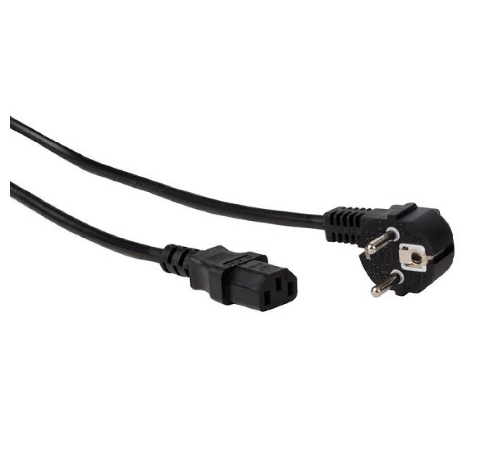 PEREL NETZKABEL - SCHWARZ - CEE 7/7 90° / C13 - 2 m - H05VV-F 3G1.00 mm² Netzkabel PEREL NETZKABEL - SCHWARZ - CEE 7/7 90° / C13 - 2 m - H05VV-F 3G1.00 mm² Netzkabel von PEREL