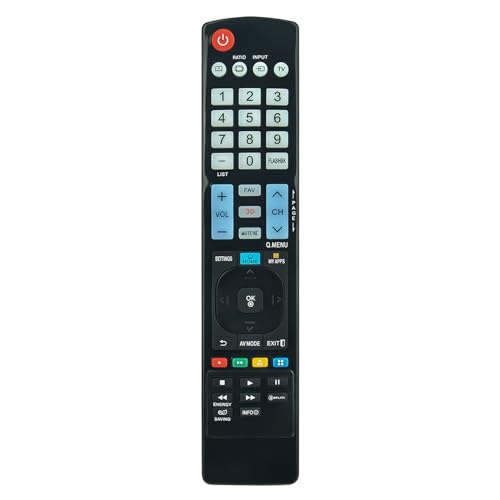 AKB73615336 PERFASCIN Ersatz-Fernbedienung passend für LG-TV, DVD, VCR-Gerät, 50PM6700, 50PM6700UB, 50PM6700-UB von PERFASCIN