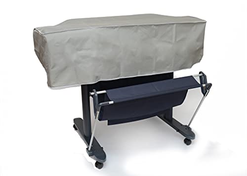 PERFECT DUST COVER, Silbergraue Nylon-Schutzhülle, kompatibel mit Canon ImagePROGRAF TM-305 91,4 cm (36 Zoll) Großformatdrucker, antistatischer und wasserdichter Staubschutz von The LLC von PERFECT DUST COVER