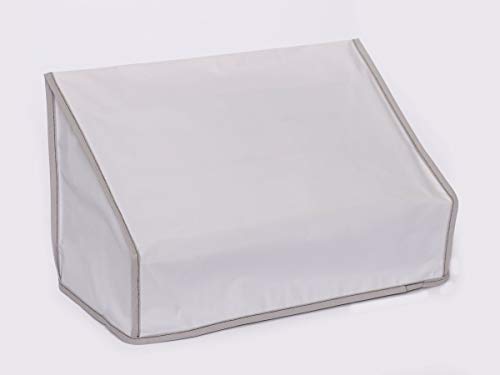 The Perfect Dust Cover LLC Staubschutz, weiße Vinyl-Abdeckung für Fujitsu Image Solutions fi-6130 Scanner, antistatisch, wasserdicht, Maße (B x T x H): 30 x 16 x 15 cm von PERFECT DUST COVER