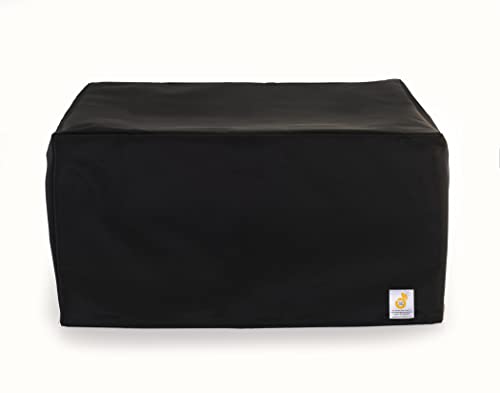 The Perfect Dust Cover LLC Staubschutzhülle, antistatisch, für Epson Workforce WF-2830 All-in-One Tintenstrahldrucker, schwarzes Nylon, wasserdicht, Maße (B x T x H): 37 x 20 cm von PERFECT DUST COVER