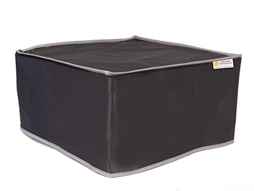 The Perfect Dust Cover LLC Staubschutzhülle, schwarze Vinyl-Abdeckung für HP PageWide Pro 577dw Multifunktionsdrucker, antistatisch und wasserdicht, Maße 52 cm B x 40 cm T x 47 cm H von PERFECT DUST COVER