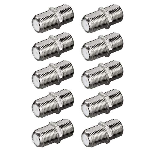 10x Perfect F-Verbinder, F-Buchse > F-Buchse, SAT-Adapter für Satellitenkabel BZW. Koaxialkabel, 10 Stück 10x Perfect F-Verbinder, F-Buchse > F-Buchse, SAT-Adapter für Satellitenkabel BZW. Koaxialkabel, 10 Stück von PERFECT EQUIPMENT FOR YOUR HOME