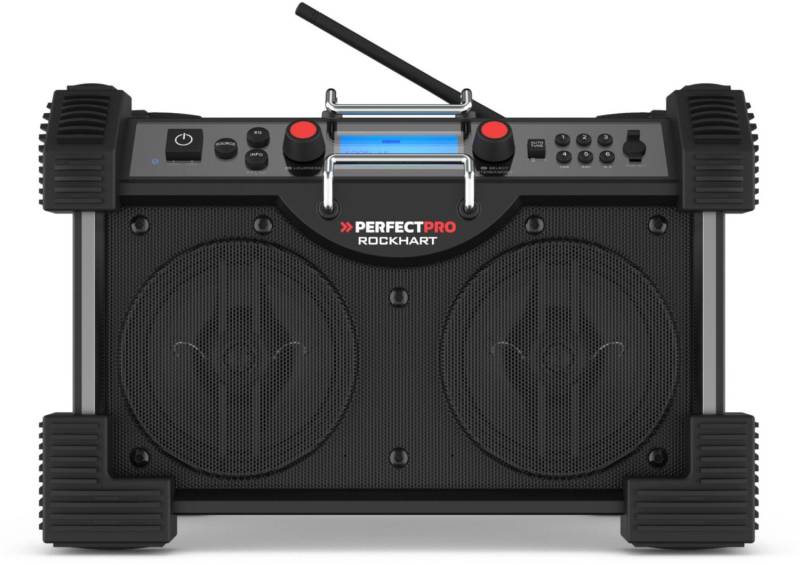 ROCKHART 18V Baustellenradio von PERFECTPRO