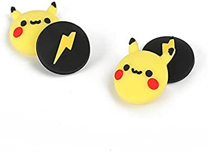 PERFECTSIGHT Niedliche Daumengriffkappen für Playstation 4/5, PS5, PS4, Xbox Series X/S, Xbox One, Switch PRO Controller, 4 Stück Kawaii Soft Rubber Analog Thumbsticks Griffe Joystick-Abdeckung von PERFECTSIGHT