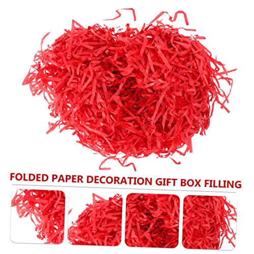PERSELOSO 1 Stück Schachtel Papierseidenfüller Crinkle-Schnitt farbig Füllung geschreddert Korbfüller Papierschnipsel gefaltetes Papier Papierfaden plissierte Füller rot PERSELOSO 1 Stück Schachtel Papierseidenfüller Crinkle-Schnitt farbig Füllung geschreddert Korbfüller Papierschnipsel gefaltetes Papier Papierfaden plissierte Füller rot von PERSELOSO