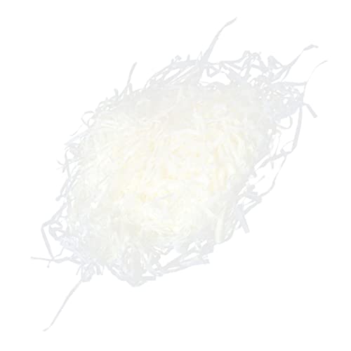 PERSELOSO 1 Stück Schachtel Papierseidenfüller Geschenkverpackung Füllung Papierfaden plissierte Füller Füllfaden gefaltetes Papier gefaltetes Filament Weiß PERSELOSO 1 Stück Schachtel Papierseidenfüller Geschenkverpackung Füllung Papierfaden plissierte Füller Füllfaden gefaltetes Papier gefaltetes Filament Weiß von PERSELOSO