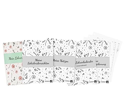 Mein Lehrerkalender immerwährend - Handlettering Set, DIN A4 Lehrerkalender undatiert für alle Klassenstufen, inkl. Blattsammlungen und Ordner Mein Lehrerkalender immerwährend - Handlettering Set, DIN A4 Lehrerkalender undatiert für alle Klassenstufen, inkl. Blattsammlungen und Ordner von PERSEN