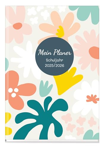 PERSEN Schuljahresplaner Hardcover 2025/26 - Hardcover, DIN A5, Lehrerkalender für alle Klassenstufen, mit Halbjahreskalender, Ferienkalender & Stundenplänen - Flower PERSEN Schuljahresplaner Hardcover 2025/26 - Hardcover, DIN A5, Lehrerkalender für alle Klassenstufen, mit Halbjahreskalender, Ferienkalender & Stundenplänen - Flower von PERSEN