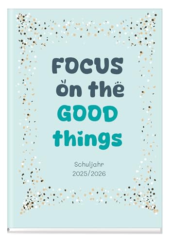 PERSEN Schuljahresplaner Hardcover 2025/26 - Hardcover, DIN A5, Lehrerkalender für alle Klassenstufen, mit Halbjahreskalender, Ferienkalender & Stundenplänen - Motivation von PERSEN