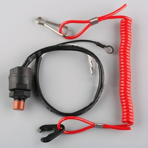 Kill Switch & Sicherheitsgurt für Bootsmotoren, kompatibel mit & Motoren Kill Switch & Sicherheitsgurt für Bootsmotoren, kompatibel mit & Motoren von PETSTIBLE
