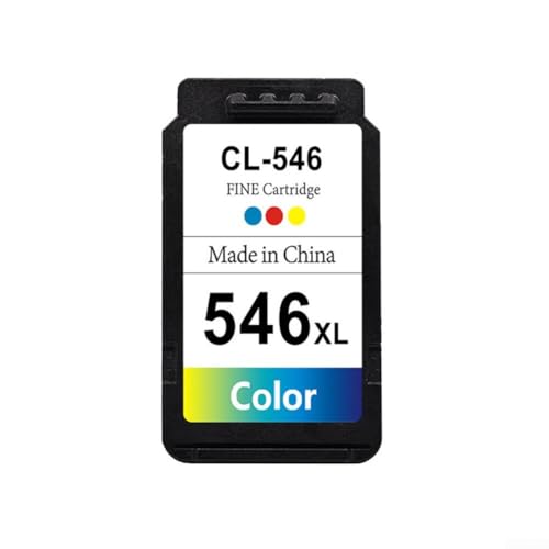 Kompatible Tintenpatrone für Canon-Drucker, speziell für Pixma MG-Serie, einschließlich MG2950 und MX495 (für 546XL Farbe) von PETSTIBLE