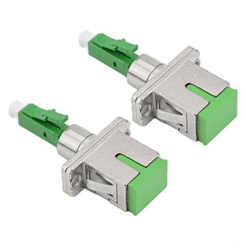 PETSTIBLE 2 x Glasfaser-Adapter für SCAPC-Buchse und für LCAPC-Stecker mit geringem Signalverlust PETSTIBLE 2 x Glasfaser-Adapter für SCAPC-Buchse und für LCAPC-Stecker mit geringem Signalverlust von PETSTIBLE