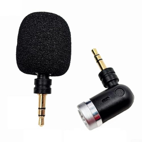 PETSTIBLE Flexibles Mini-Mikrofon mit 3 5-mm-Anschlüssen für einfache Aufnahme, perfekt für verschiedene Audio-Anwendungen (3-polig) von PETSTIBLE