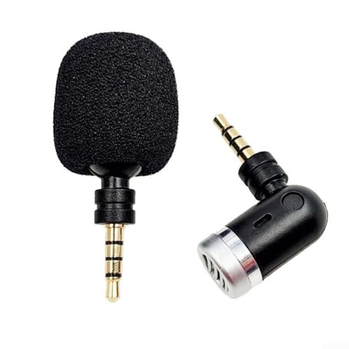 PETSTIBLE Flexibles Mini-Mikrofon mit 3 5-mm-Anschlüssen für einfache Aufnahme, perfekt für verschiedene Audio-Anwendungen (4-polig) von PETSTIBLE