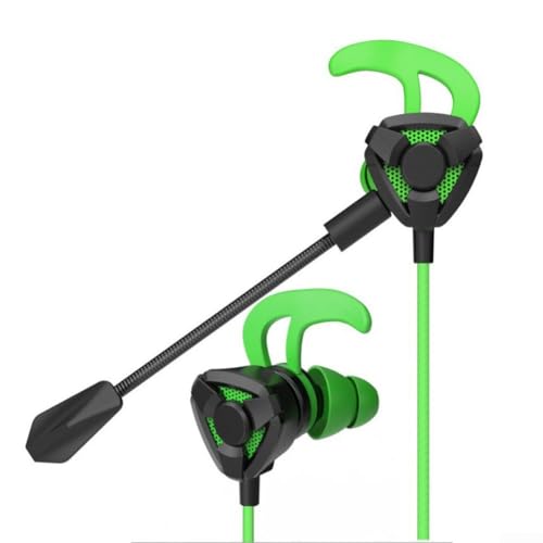 PETSTIBLE Innovatives Design, kabelgebundene Ohrhörer mit fortschrittlicher Geräuschunterdrückungstechnologie für Gamer, Grün PETSTIBLE Innovatives Design, kabelgebundene Ohrhörer mit fortschrittlicher Geräuschunterdrückungstechnologie für Gamer, Grün von PETSTIBLE