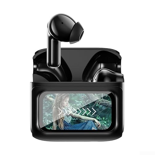 PETSTIBLE MP3 All-in-One ANC Active Noise Cancelling W915 Wireless Kopfhörer Großer Akku und lange Akkulaufzeit Geeignet für Sportbekleidung (schwarz) von PETSTIBLE