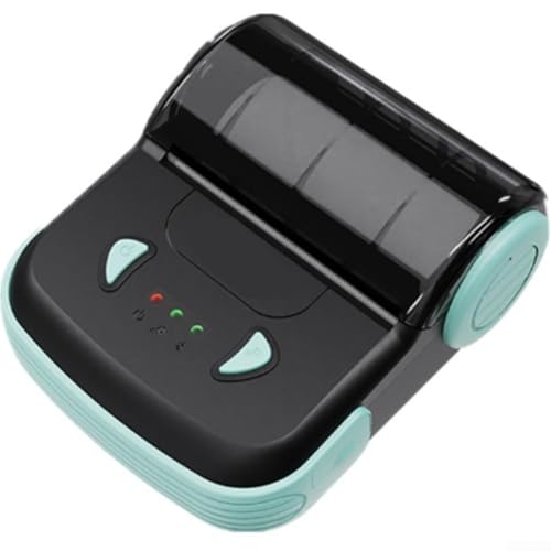 PETSTIBLE Verbinden Sie Ihr Smartphone einfach mit einem kabellosen 80-mm-Thermobondrucker (blau) von PETSTIBLE