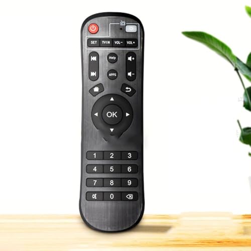 Schlankes Design für H96 Max Serie Fernbedienung für Android TV Box, verbesserte Kompatibilität (für HK1) von PETSTIBLE