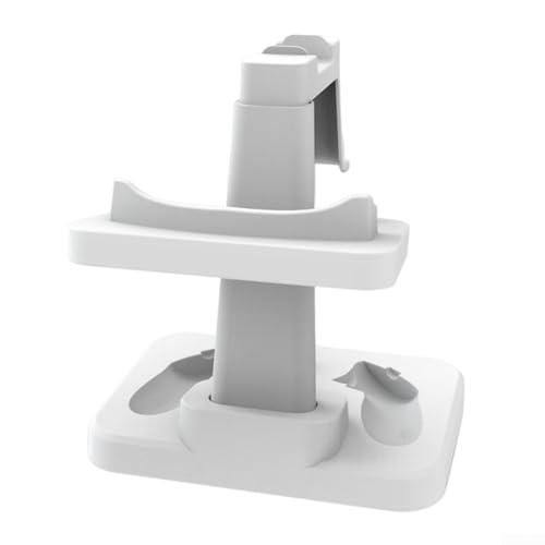Sicherer Display-Ständer für Meta Quest3S, perfekt für die Aufbewahrung Ihres VR-Headsets und Controllers (schwarz) von PETSTIBLE