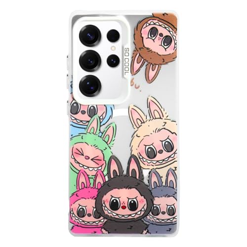 PEXIVOZ Labubu für Samsung Galaxy S25 Ultra Hülle Kompatibel mit MagSafe, Haltbarkeit handyhülle s25 Ultra, Mit labubu Monster Muster Galaxy S25 Ultra case,Weiß PEXIVOZ Labubu für Samsung Galaxy S25 Ultra Hülle Kompatibel mit MagSafe, Haltbarkeit handyhülle s25 Ultra, Mit labubu Monster Muster Galaxy S25 Ultra case,Weiß von PEXIVOZ