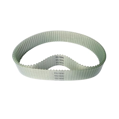 2 Stück Trapezförmig gezahnte Polyurethan-Stahldraht-Synchronriemen vom Typ T5, Teilung 5mm, Umfang 190mm, Breite 8mm, T5-190 2 Stück Trapezförmig gezahnte Polyurethan-Stahldraht-Synchronriemen vom Typ T5, Teilung 5mm, Umfang 190mm, Breite 8mm, T5-190 von PEtbon