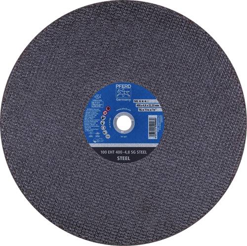 PFERD 100 EHT 400-4,8 SG STEEL/22,23 61329822 Trennscheibe gerade 400mm 10 St. Gusseisen, Stahl PFERD 100 EHT 400-4,8 SG STEEL/22,23 61329822 Trennscheibe gerade 400mm 10 St. Gusseisen, Stahl von PFERD