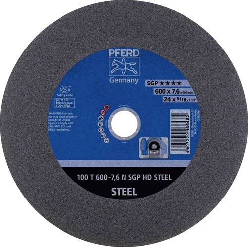 PFERD 100 T 600-7,6 N SGP HD STEEL/60,0 66397706 Trennscheibe gerade 600mm 5 St. Vergütungsstahl, S PFERD 100 T 600-7,6 N SGP HD STEEL/60,0 66397706 Trennscheibe gerade 600mm 5 St. Vergütungsstahl, S von PFERD