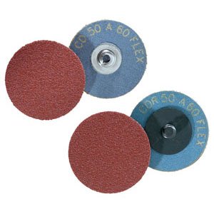 PFERD 778227 Combidisc Schleifblatter CD, CDR, Ausführung Korund A-Flex, System CDR, 120 Flex Korngröße, 50mm, 100 Stück von PFERD